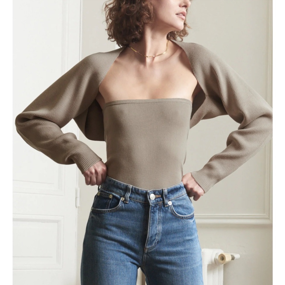 NWT!! Pixie Market Knit Top and Bolero- Size Small